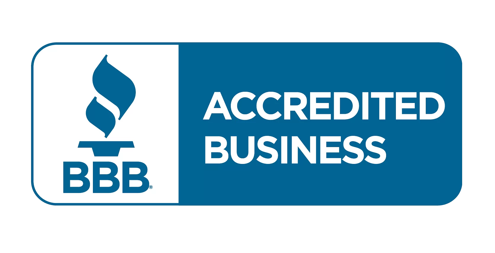 A logo certifying our Better Business Bureau accreditation.